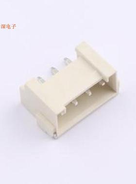 WAFER-VH396W-4A |线对板针座VH 3.96mm 1x4P 卧贴 带扣