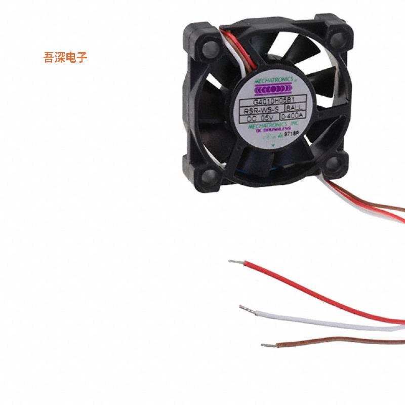 G4010H05B1-RSR-WS-S |5VDCFAN AXIAL 40X10.3MM 5VDC WIRE