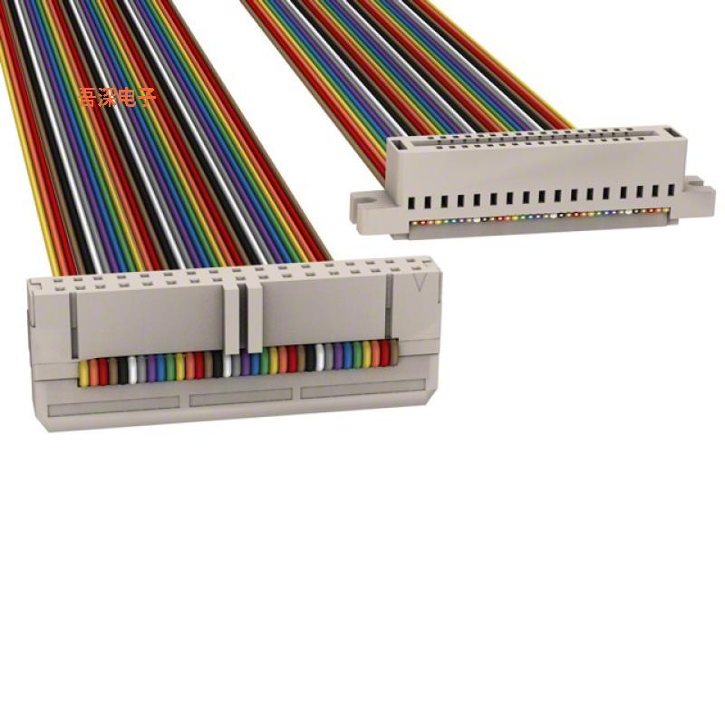 M3UGK-3436R |插口至卡边IDC CABLE - MKS34K/MC34M/MCS34K
