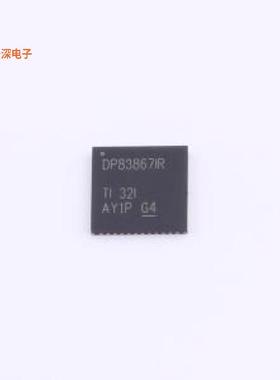 DP83867IRRGZR |原装VQFN-48-EP(7x7)IC ETHERNET PHY 48VQFN