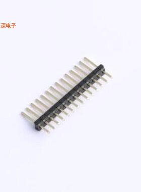 X1311WV-14J-C40D24 |(X1311)1.27单排单塑排针插件,P=1.27mm