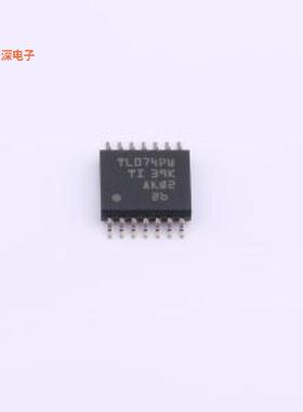 TL074HIPWR|原装TSSOP-14IC OPAMP JFET 4 CIRCUIT 14TSSO