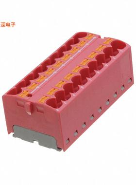 3273851 |中等TERM BLK 18POS PINK