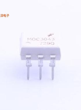 MOC3043M |原装DIP-6OPTOISOLTR 4.17KV TRIAC 1CH 6DIP