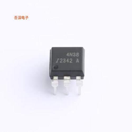 4N38-000E-AXW|晶体管输出光耦晶体管光耦，80V/80mA,DIP