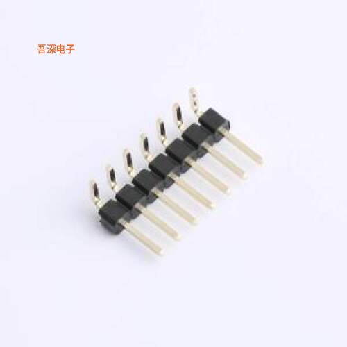 XDZ254-1-07-W-2.5-G1 |原装弯插,P=2.54mm排针