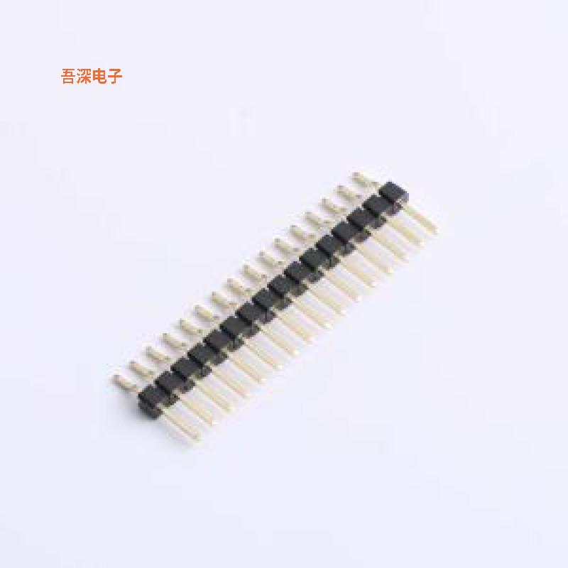 X6511WRS-16H-C60D48 |(X6511)2.54单排单塑排针SMD,P=2.54mm