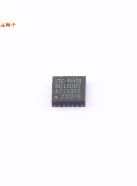 STC8H1K08T-33I-QFN20 |单片机(MCU/MPU/SOC)触摸按键/RT