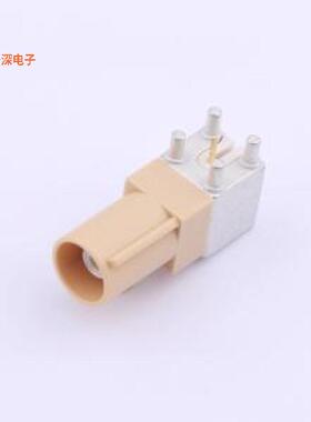XK1PWM13-ND04-I|RF射频同轴公头卧式板端,米黄