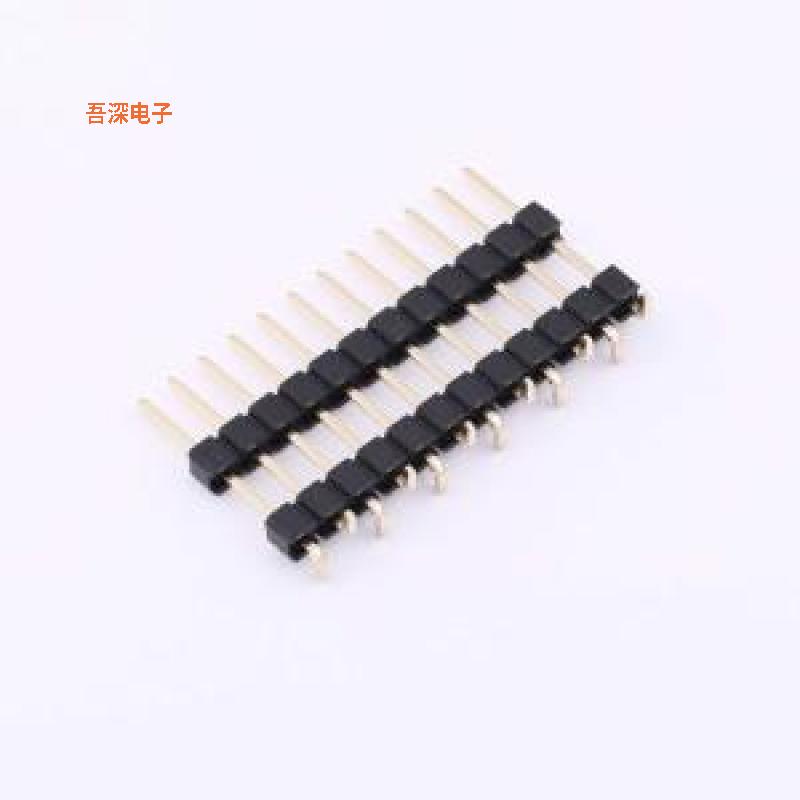 X6512WVS-12H-C60D48-E100R1 |排针(X6512)2.54单排双塑