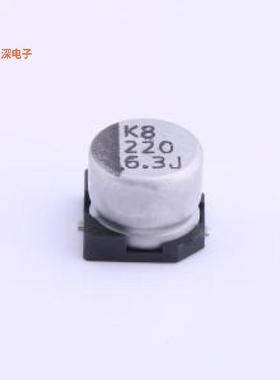 VEJ221M0JTR-0605 |原装SMD,D6.3xL5.3mm贴片型铝电解