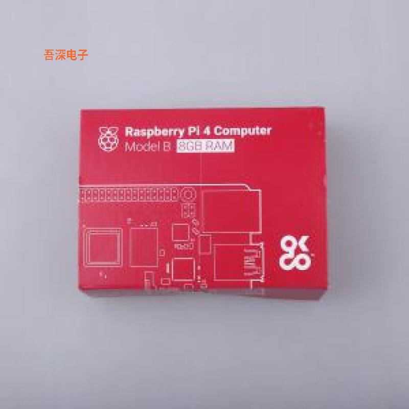 原装 Raspberry Pi 4 Model B,8GB |全新正品树莓派