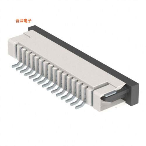 ZF1-15-01-T-WT-TR |FFCCONN FFC BOTTOM 15POS 1MM R/A