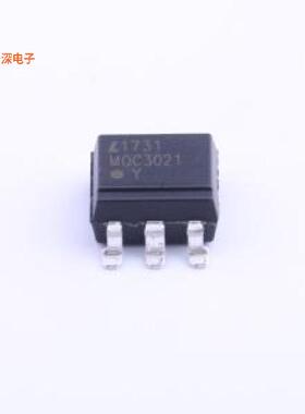 MOC3021S-TA1 |原装SMD-6POPTOISOLATOR 5KV TRIAC 1CH 6-SMD