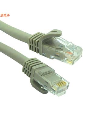 BC-1UG010F|圆形线缆CABLE MOD 8P8C R/A PLUG-PLG 10