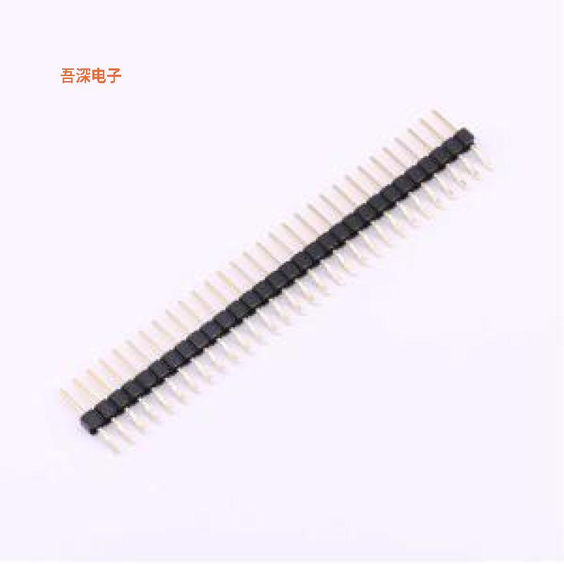 X6511WRS-30H-C60D48 |(X6511)2.54单排单塑排针SMD,P=2.54mm
