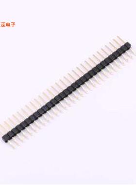 X6511WRS-30H-C60D48 |(X6511)2.54单排单塑排针SMD,P=2.54mm