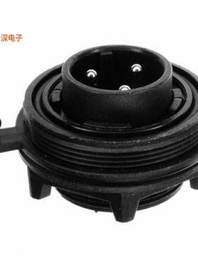 PX0730/P |插座，公形引脚CONN RCPT MALE 3POS NICKEL SCREW