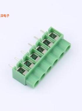KF166-5.0-6P |原装插件,P=5mm螺钉式接线
