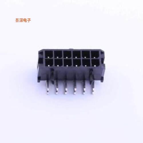 HX30002-12WA |原装弯插,P=3mm线对板针座