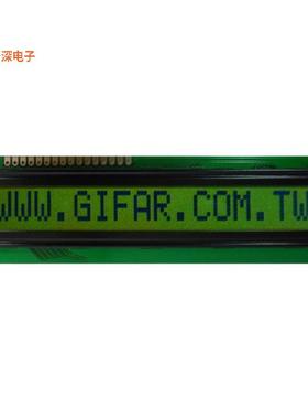 GFC1601C-YPOE-EP |16.016X1STN-YYELLOW GREEN122*33