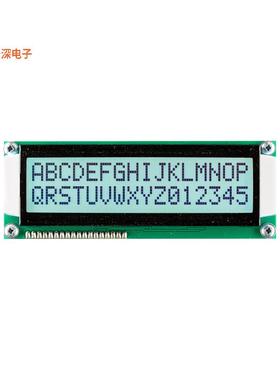 MD21609A6W-FPTLRGB |32.0DISPLAY, 2x16 COB LCD,  Black on