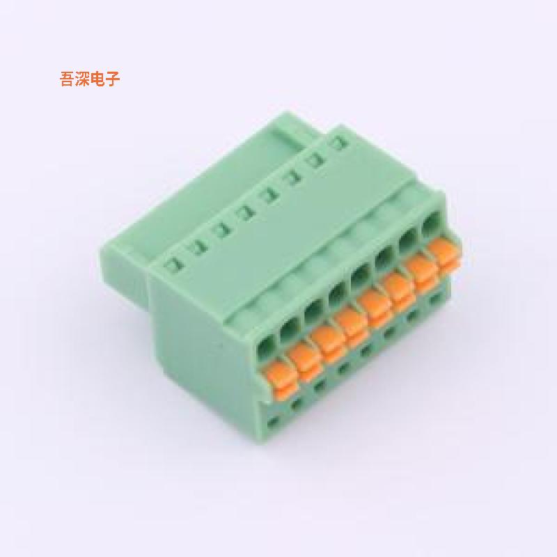 KF2EDGKD-2.54-8P |绿保插拔式接线P=2.54mm
