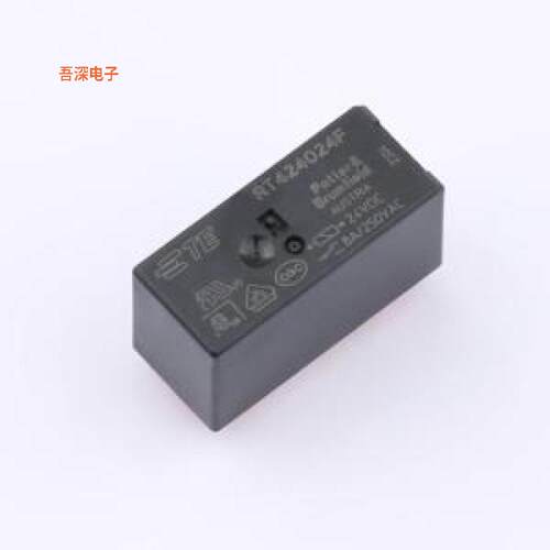 RT424024F|原装插件RELAY GEN PURPOSE DPDT 8A 24