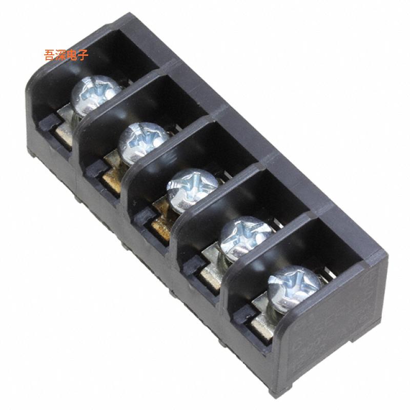 6PCV-05-007 |隔板接线座CONN BARRIER STRIP 5CIRC 0.375