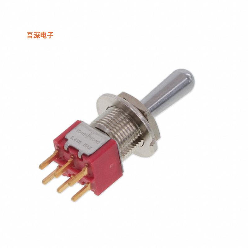 100DP4T8B13M2REH |原装全新SWITCH TOGGLE DPDT 0.4VA 20V