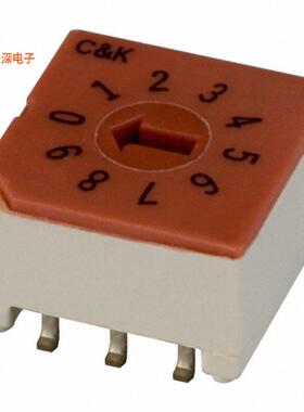 CRD10RM0SBR |BCDSWITCH ROTARY DIP BCD 0.4VA 20V