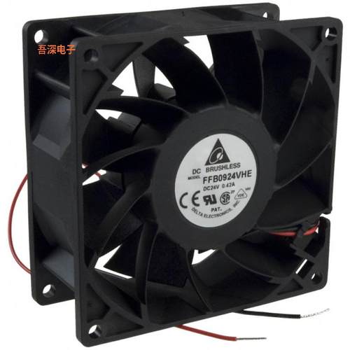 FFB0924VHE |24VDCFAN AXIAL 92X38MM 24VDC WIRE