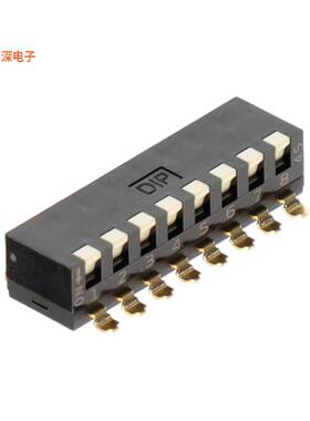 SBP 8008 T |SPSTDUAL-IN-LINE SWITCH END-STACKABL