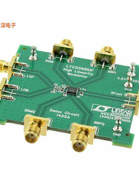 DC1455A |调制器DEMO BOARD HF LTC5598IUF I/Q MOD