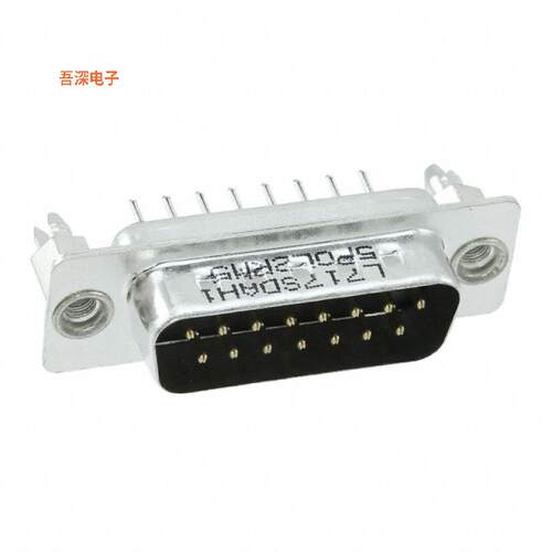 L717SDAH15POL2RM5 |D-SubCONN D-SUB PLUG 15POS VERT SLDR
