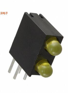 WP934MD/2YD|黄色（x 2） CBI 3MM BI-LVL YELLOW R