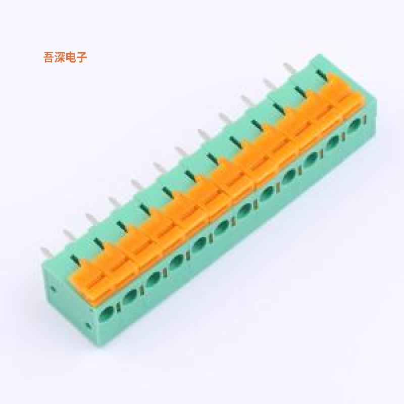 MX142V-5.08-12P-GN01-Cu-A |原装插件,P=5.08mm弹簧式接线