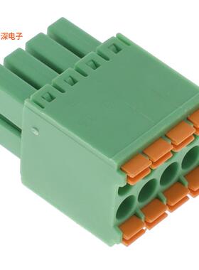 NL08105200G0G |插头，母插口TERM BLOCK PLUG 8POS 3.50MM