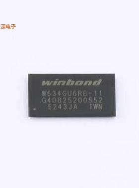 原装 W634GU6RB-11 |全新正品IC DRAM 4GBIT PAR 96VFBGA
