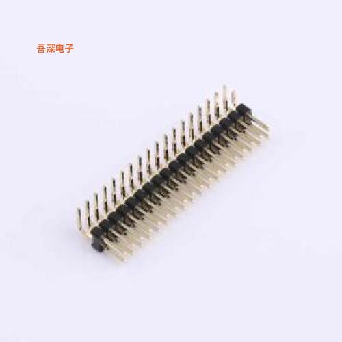 XDZ254-2-18-W-2.5-G1 |原装弯插,P=2.54mm排针