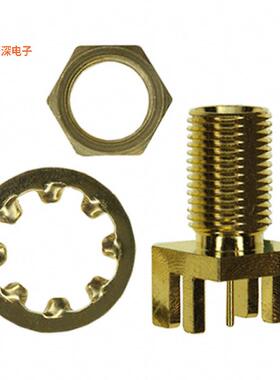 CONMCX003.062-L |原装全新CONN MCX RCPT STR 50OHM EDGE MNT