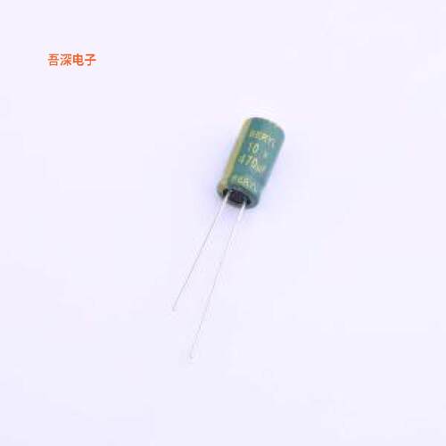 RC010M471LO6.3*12TH-2A1E |原装插件,D6.3xL12mm直插铝电解电容