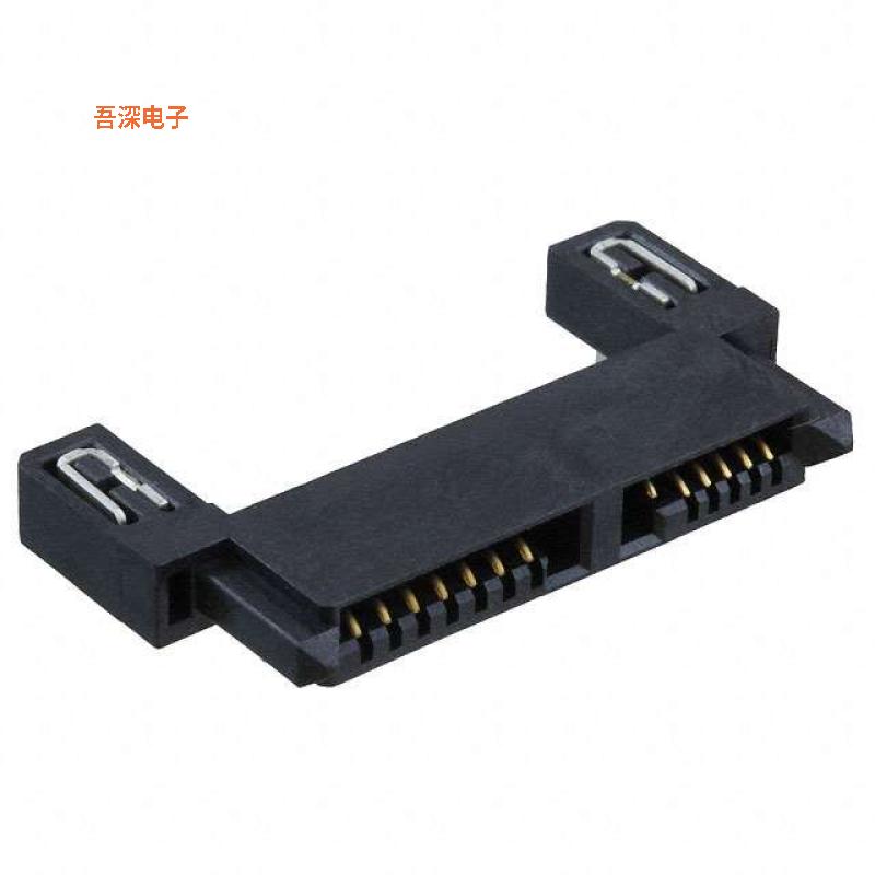 1-1735413-1 |插座CONN SATA RCPT 13POS SLD R/A SMD