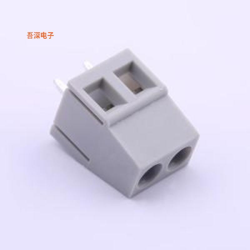 DB128V-5.0-2P-GY-S |原装插件,P=5mm螺钉式接线