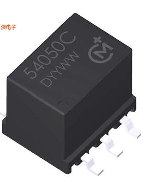 54100C |50kHz ~ 500kHzCURR SENSE XFMR 1:1:100 15A SMD