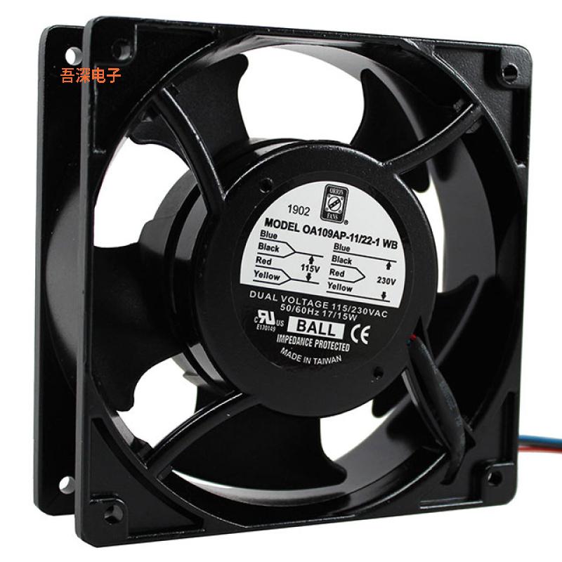 OA109AP-11/22-1WB |原装全新FAN AXIAL 120X38MM 115/230VAC