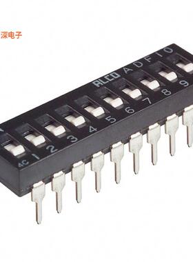 1-1825002-7 |原装全新SWITCH SLIDE DIP SPST 0.025A 24V