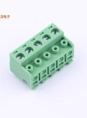 KF331B-5.0-5P |原装P=5mm插拔式接线