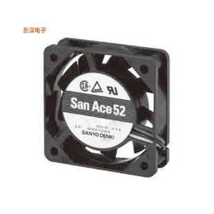 24VDC 9GA0524P7H001 52X15MM AXIAL WIRE 24VDCFAN