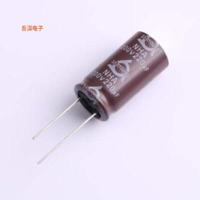 NHA 200V 220UF 16*31.5 |直插铝电解标准品，寿命2000H